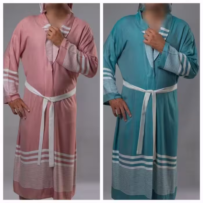 حوله پالتویی تن پوش نخی یزدی 