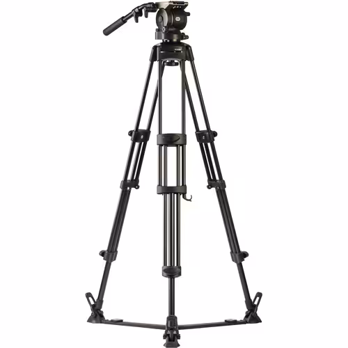 سه پایه فیلمبرداری لیبک مدل Libec HS-450 Tripod System with H45 Head, Ground Spreader & Case