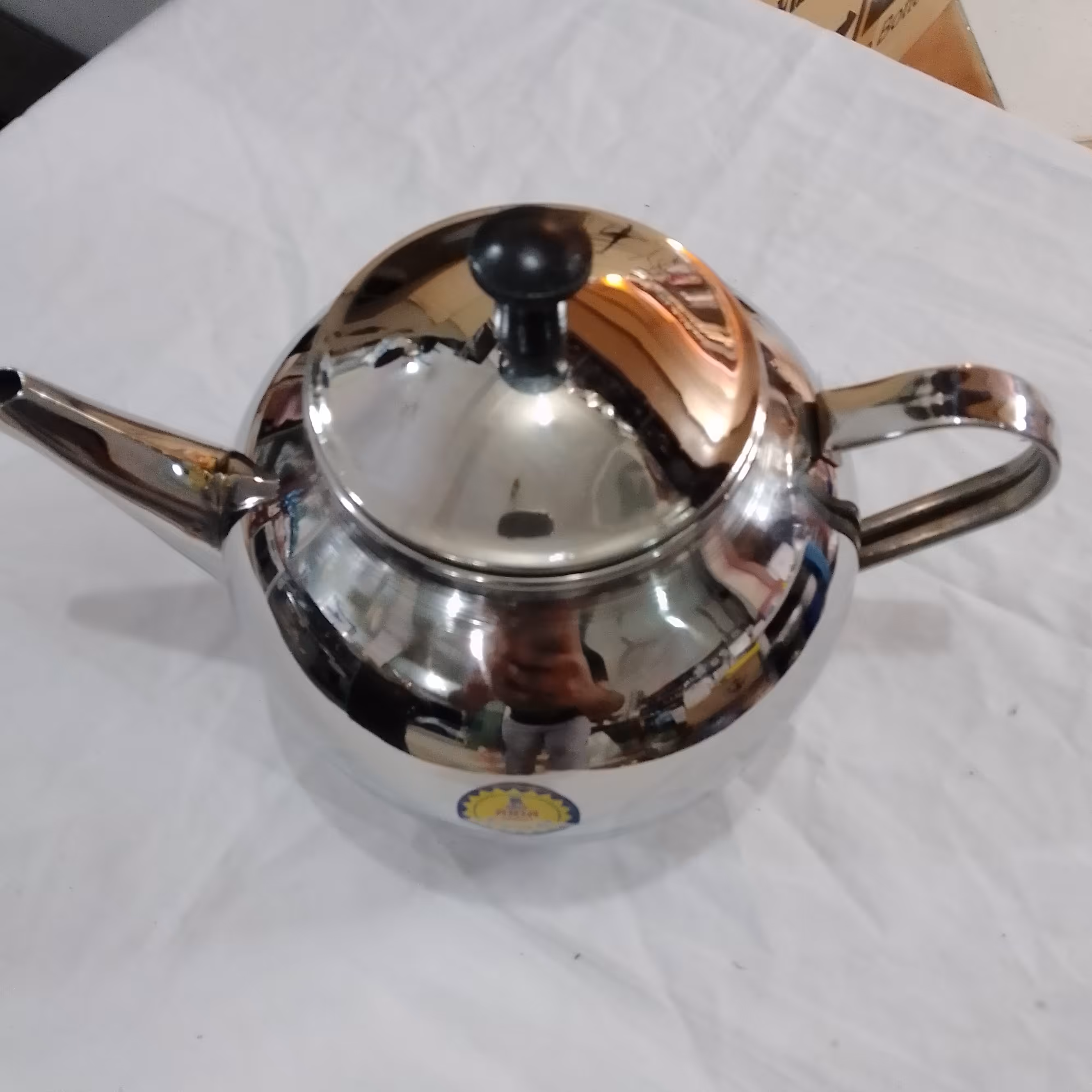 قوری استیل 2 لیتری خمره ایی