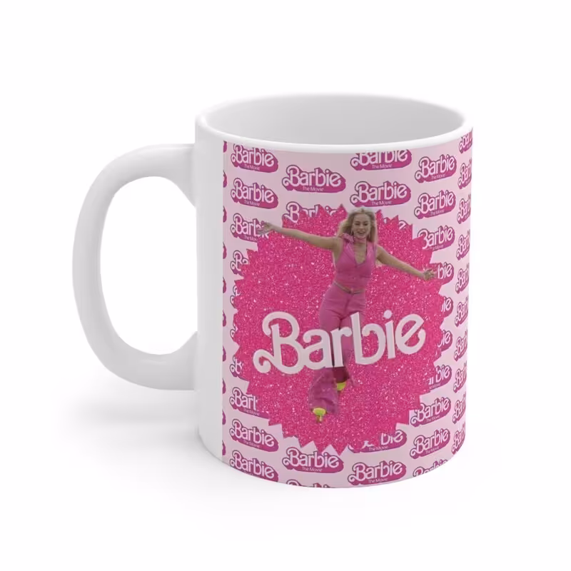 ماگ طرح فیلم باربی The Movie Barbie مدل NM1370