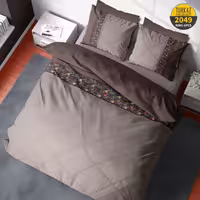 سرویس لحاف روتختی 2 نفره چاپی تنسل برند ترکاز(Turkaz) کد 2049