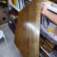 سنتور   آموزشی سیم آلمانی  روکش گردو