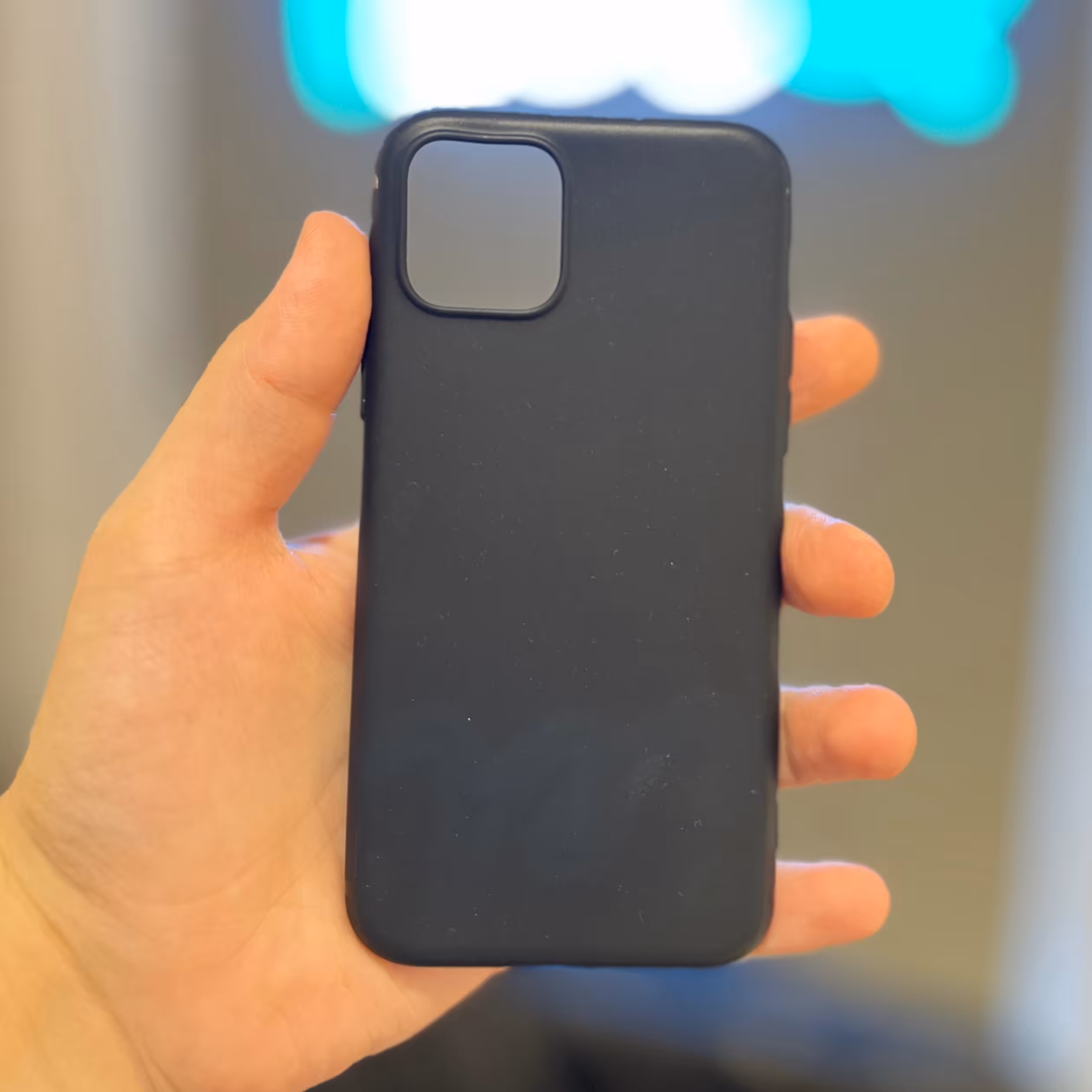 قاب آیفون 11 ژله ای ساده مشکی