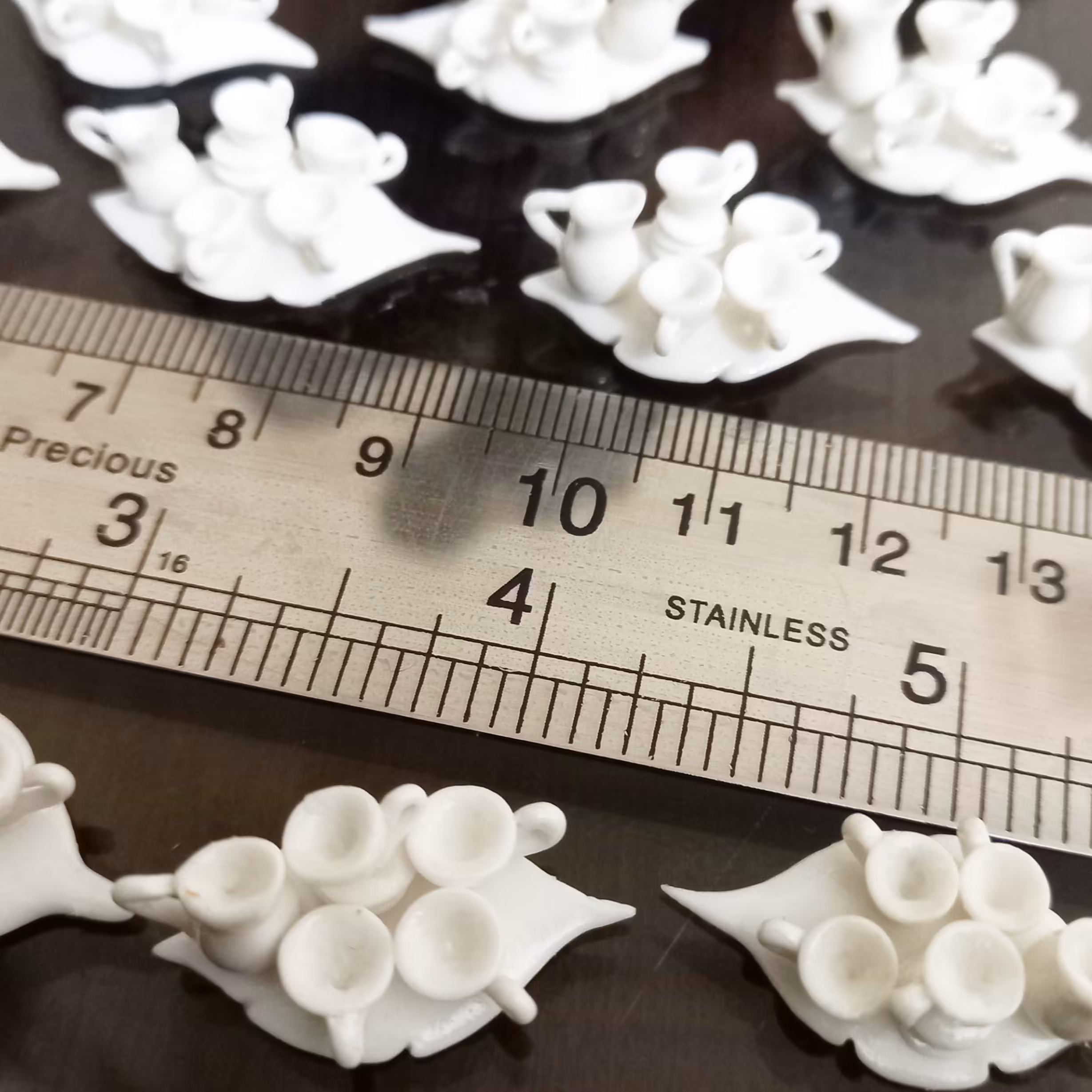 سینی و پارچ مینیاتوری تزئینی خمیری