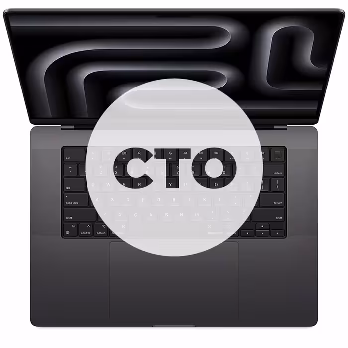 مک بوک پرو 16 اینچ M4 Pro کاستوم پردازنده 14core – 20core حافظه رم 48 گیگابایت ظرفیت 1 ترابایت SSD مشکی Z1FT000CE - Hiapple.ir