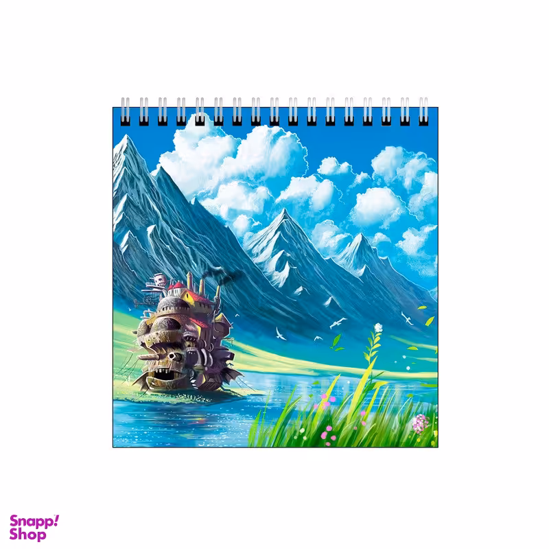 دفتر طراحی ۶۰ برگ طرح انیمیشن قلعه ی هاول کد 9968281