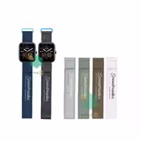 بند چرمی چسبی ساعت شیائومی Xiaomi Maimo Watch مدل SpeedMaster