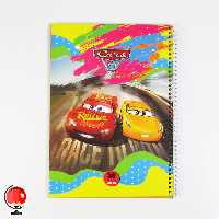 دفتر مشق 50 برگ حاشیه دار طرح ماشین ها آپادانا