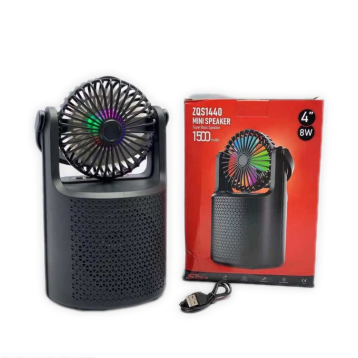اسپیکر فن دار بلوتوثی مدل ZQS-1440