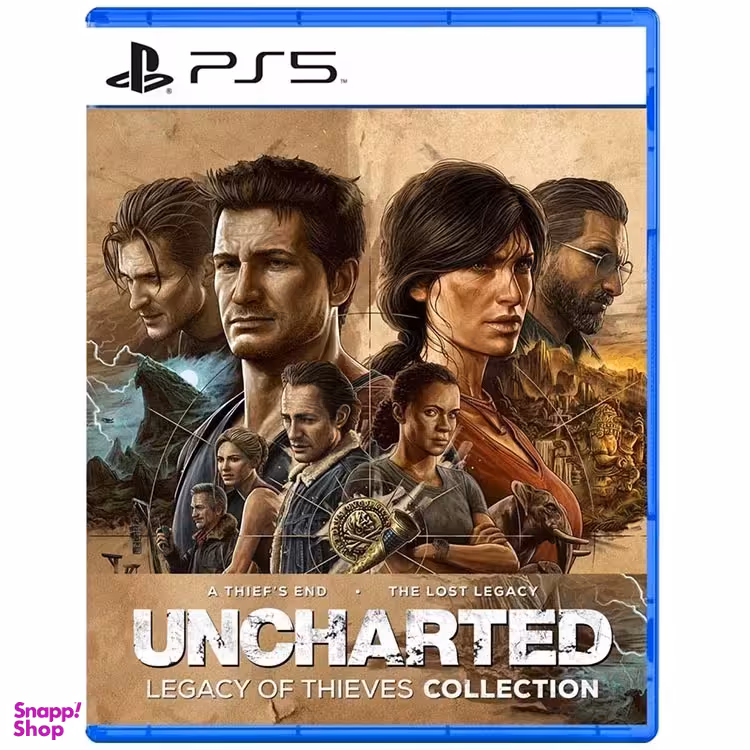 بازی ویدیویی Uncharted نسخه Legacy of Thieves Collection مناسب کنسول بازی سونی PS5