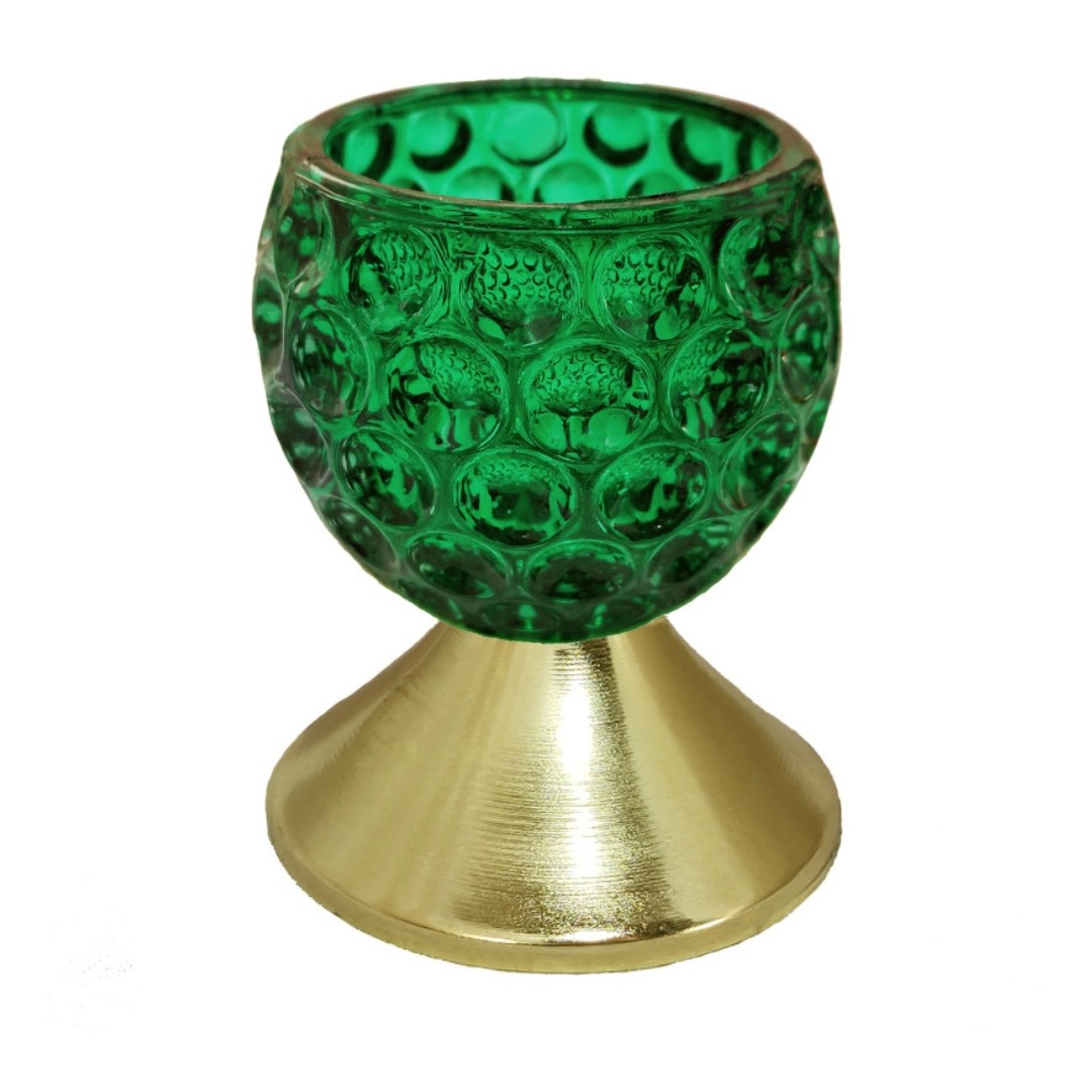 جاشمعی پایه دار (طرح مروارید)