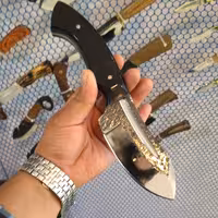 چاقو پوست کنی فولاد دسته فیبر 