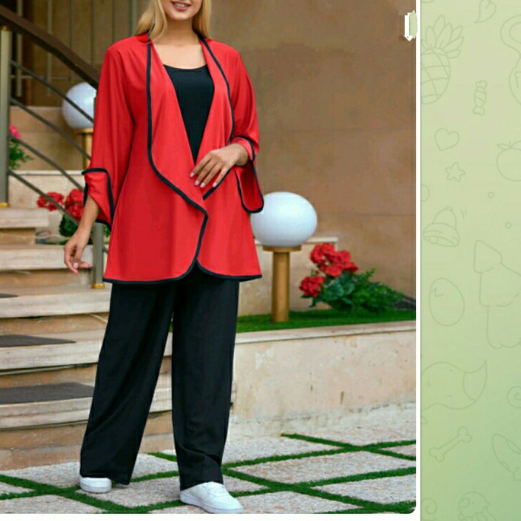 مانتو کتی و شلوار بگ مجلسی دنیز