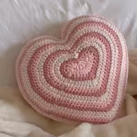 کوسن بالشت ضربه گیر تخت قلب سایز 40سانتی