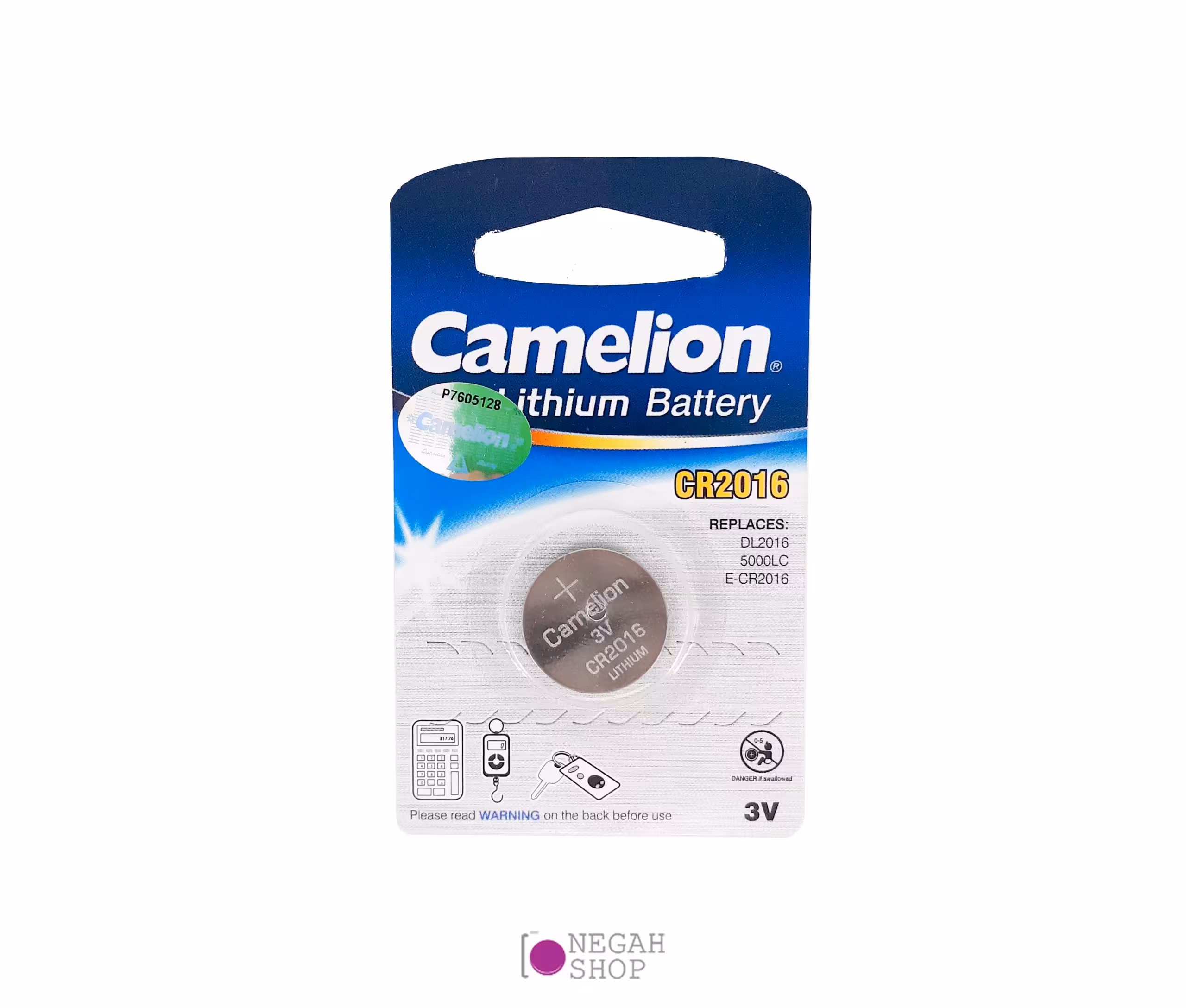 باتری کملیون مدل Camelion CR2016