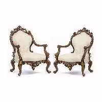 مبل تک نفره سلطنتی چراغان