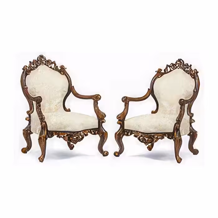 مبل تک نفره سلطنتی چراغان