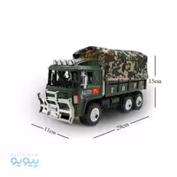 کامیون ارتشی با سرباز آتاتویز آیتم Army truck تک و عمده