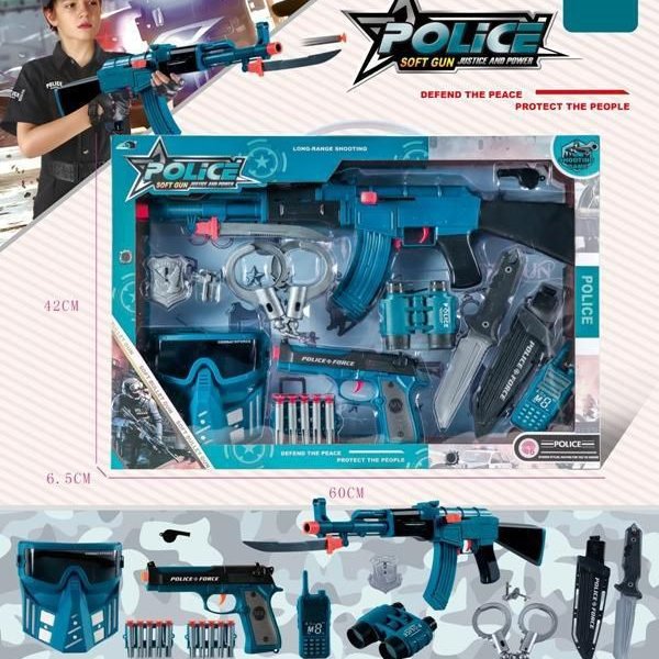 ست تفنگ و لوازم پلیس