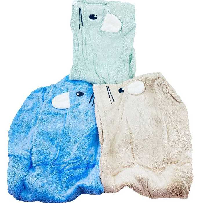 کلاه حمام حوله ای طرح موش