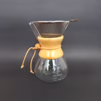 کمکس 600میل خارجی پیرکس بزرگ به همراه فیلتر فلزی