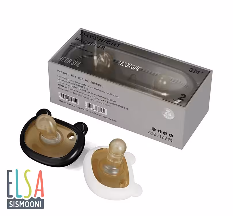 پستانک دوعددی هی اور شی HE OR SHE