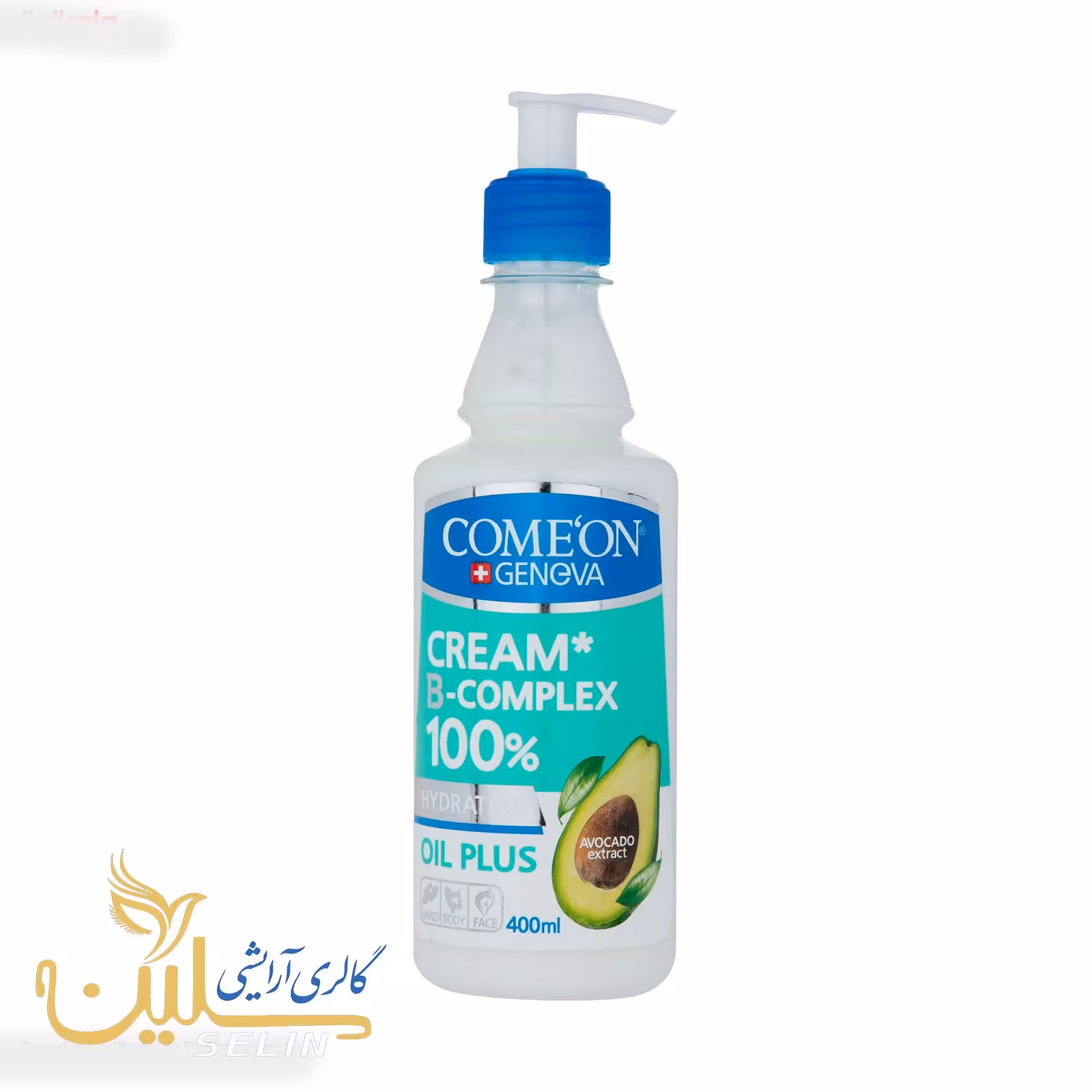 کرم مرطوب کننده پمپی پوست خشک کامان