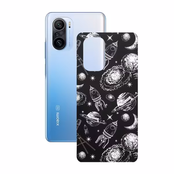 برچسب پوششی راک اسپیس طرح space مناسب برای گوشی موبایل شیائومی Mi 11i