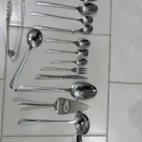 سرویس قاشق وچنگال 24 نفره استیل نگیر یونیک