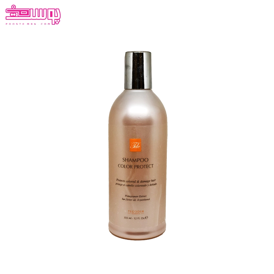 شامپو موهای رنگ شده تگودر حجم 355ml