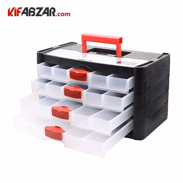 جعبه ابزار اورگانایزر چهار کشو ان اچ پی مدل G2784C
