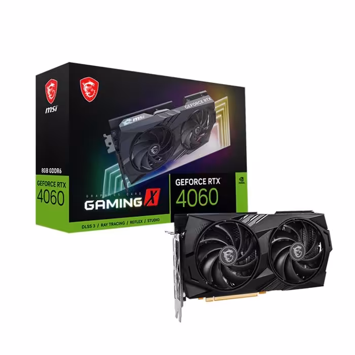 کارت گرافیک ام اس آی مدل GeForce RTX 4060 GAMING X 8G