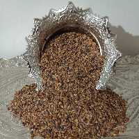 کنجد قهوه ای شسته شده(100 گرمی)