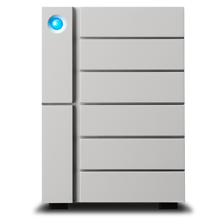 هارد اکسترنال لسی مدل LaCie 6big 6-Bay Desktop RAID Storage STFK108000400 ظرفیت 108 ترابایت - Hiapple.ir