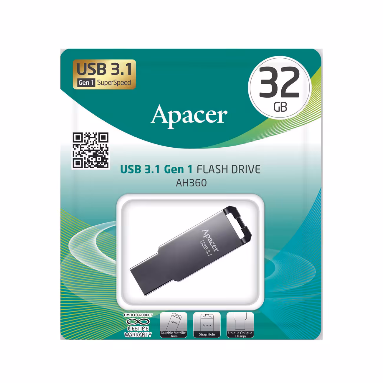 فلش مموری اپیسر APACER AH 360 32GB