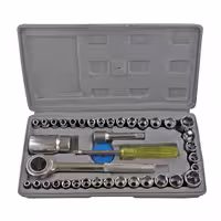 مجموعه 40 عددی آچار بکس و دسته آچار آیوا AIWA