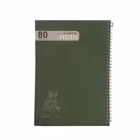 دفتر مشق 80 برگ ایمان مدل GRT80