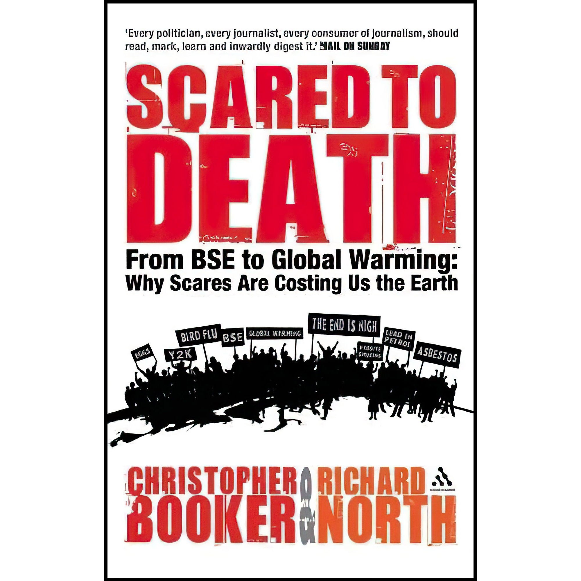 کتاب زبان اصلی Scared to Death اثر Christopher BookerRichard North
