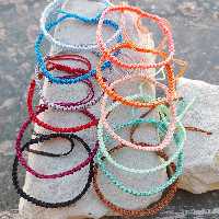 پخش عمده دستبند دوستی گره ای 12 عددی