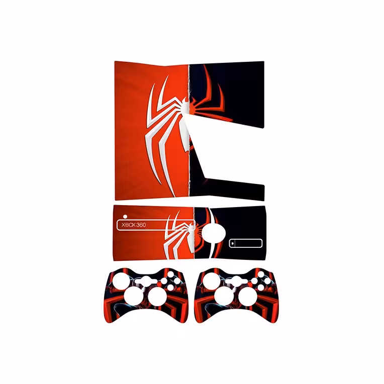 اسکین(برچسب)Xbox 360 اسلیم -طرح spiderman-مدل اسلیم-کد4-سفارشی