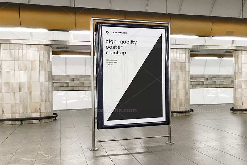 فایل موکاپ پوستر | گرافیک با طعم تربچه