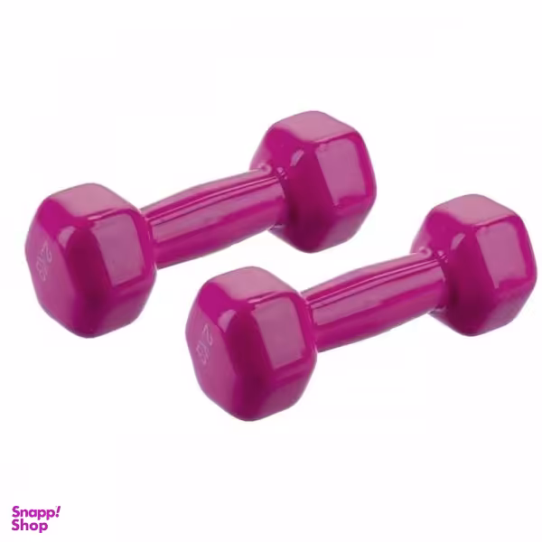 دمبل کد R2 وزن 2 کیلوگرمی بسته 2 عددی