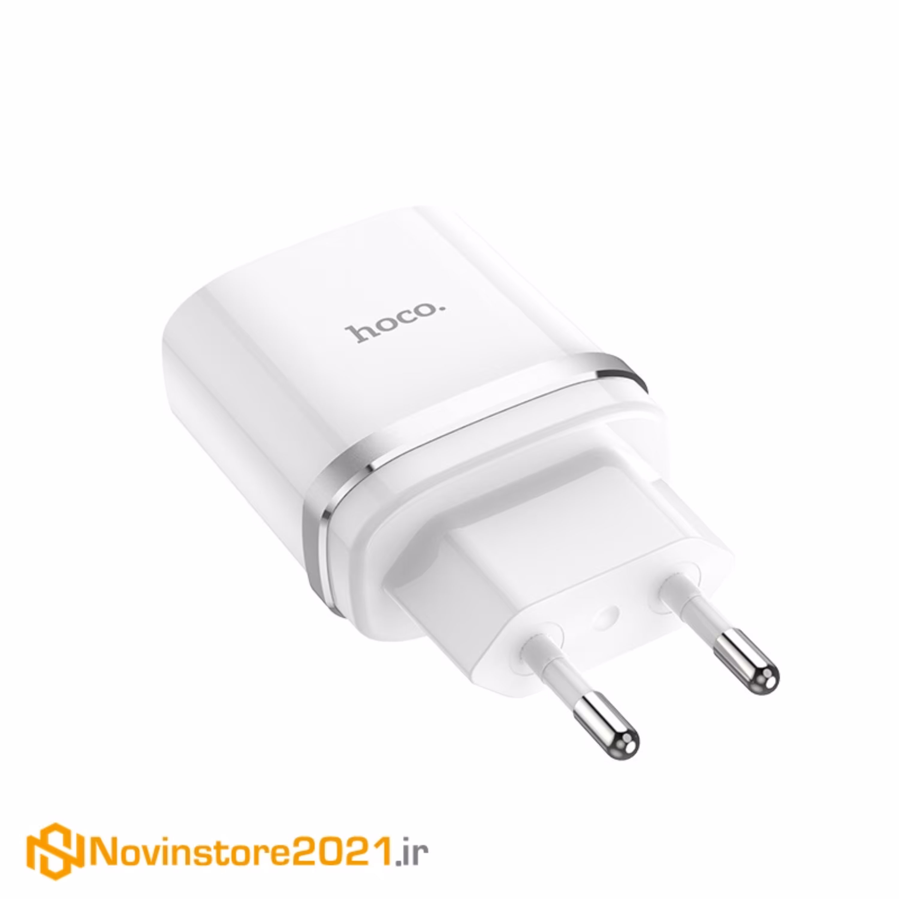 شارژر دیواری هوکو ( کلگی شارژر هوکو ) مدل C12Q (بدون کابل همراه)