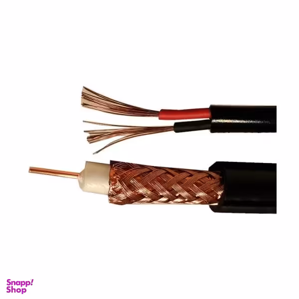 کابل RG59 مدل CCTV7CU96C2C طول 100 متر