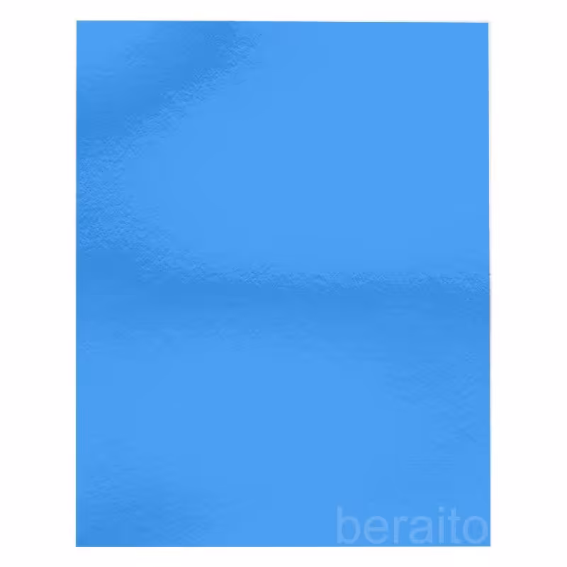 خرید مقوا متالیز آیینه ای 70 × 50 سانت آبی 250 گرم