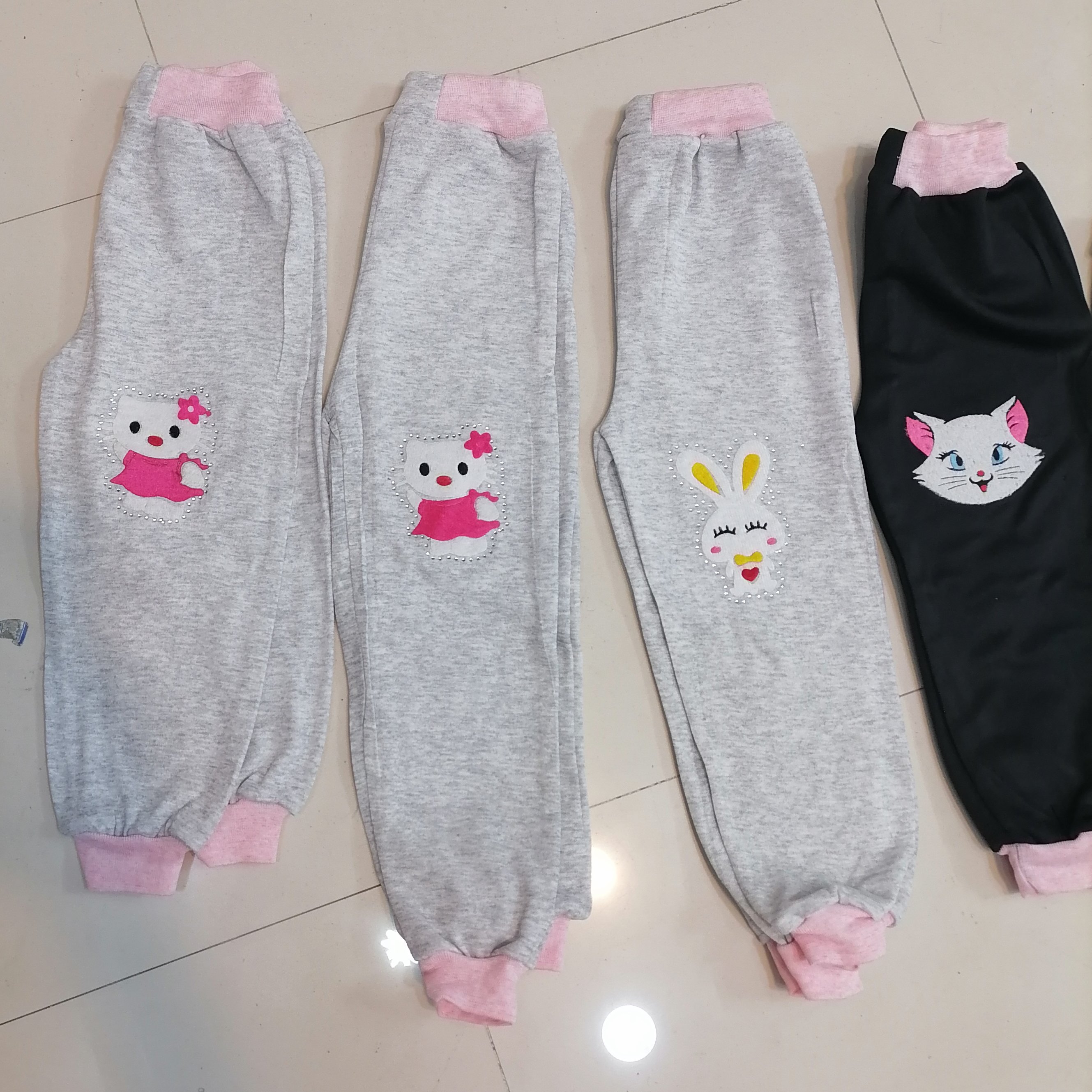 شلوار راحتی طرح گربه ملوس