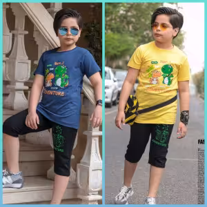 ست تیشرت شلوارک اژدها