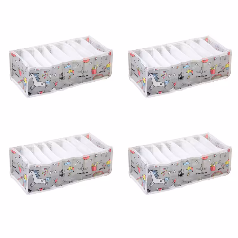 ارگانایزر کودک مای هوم مدل Unicorn بسته 4 عددی