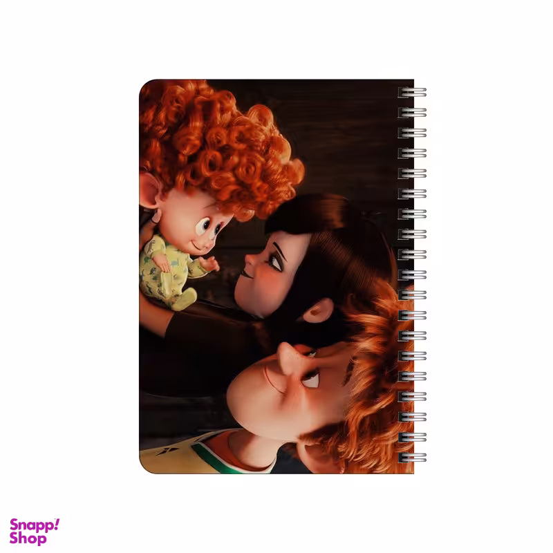 دفترچه یادداشت بامبیلیپ مدل چوبی طرح انیمیشن هتل ترانسیلوانیا کد 6189277