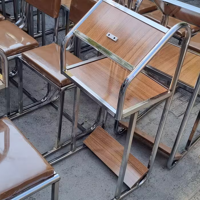 صندلی نماز حرمی عسلی طلایی کد 10 (تعداد)